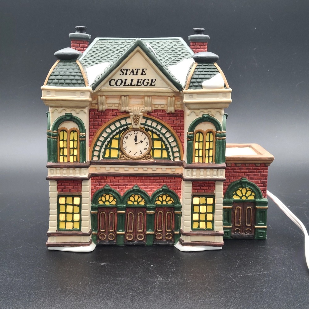 1997 O'Well Heartland Valley Village State College PA Lighted Porcelain
